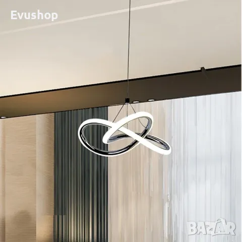 Висяща лампа с бяла LED светлина, снимка 1