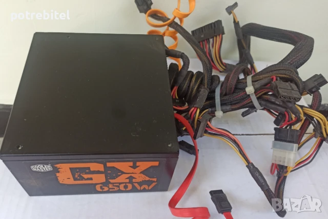 Захранващ блок Cooler Master GX 650W 12cm fan RS-650-ACAA-E3, снимка 4 - Захранвания и кутии - 50693889
