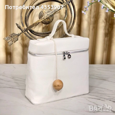  Loro Piana дамска раница, снимка 12 - Раници - 53231527