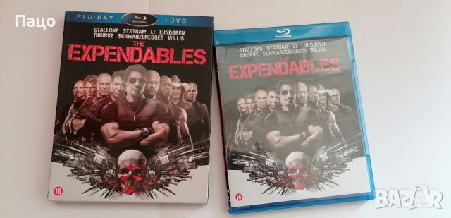 The Expendables /Blu-ray + DVD/, снимка 1 - Blu-Ray филми - 45373847