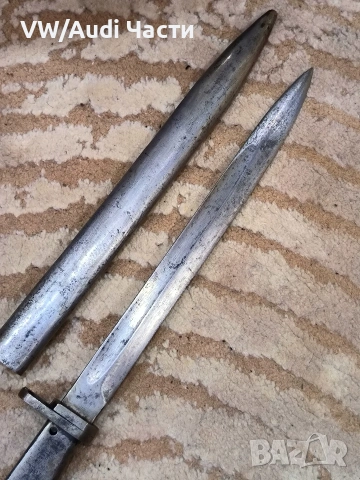 Немски щик нож байонет ЕРЗАЦ Ersatz M88/98, снимка 5 - Антикварни и старинни предмети - 53396383