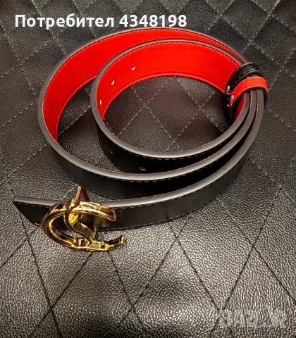 Колан Christian Louboutin, снимка 2 - Колани - 54044953