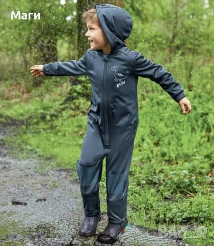 Нов софтшел гащеризон 6-8 години, снимка 5 - Детски панталони и дънки - 53677145