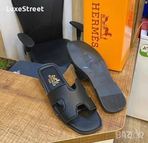 Hermes 🤍Дамски Чехли 