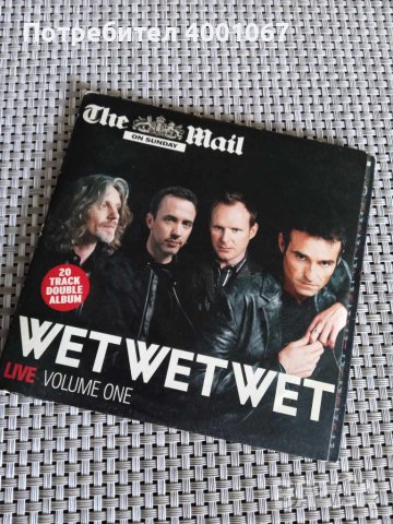 компакт диск на Wet Wet Wet