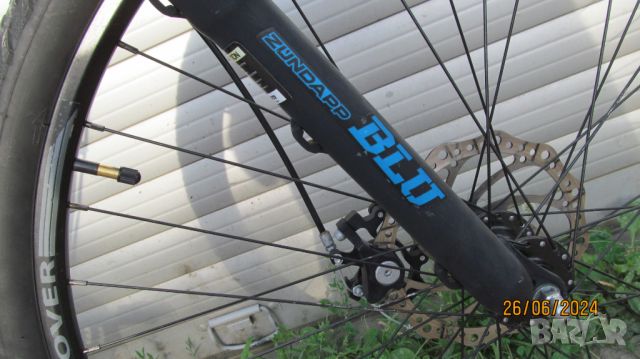 Алуминиев планински велосипед -Off-roading (Оф-роуд)  Zündapp Blue 4.0 CROSS OVER, 29 цола, снимка 7 - Велосипеди - 46383795