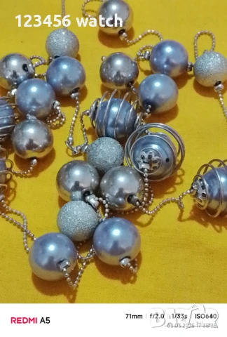 Красиво двойно колие от перли, снимка 3 - Колиета, медальони, синджири - 53696207