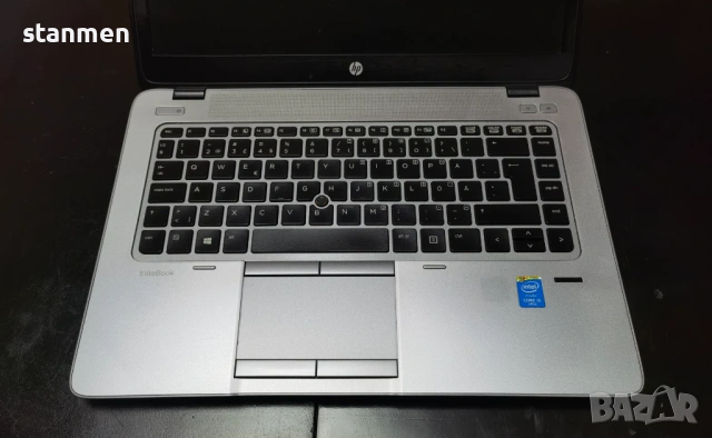 Продавам лаптоп HP EliteBook 840/мат14"/4х2.2GhzThr/8gb/SSD240gb/НоваБат/Профилактиран , снимка 8 - Лаптопи за работа - 53442989