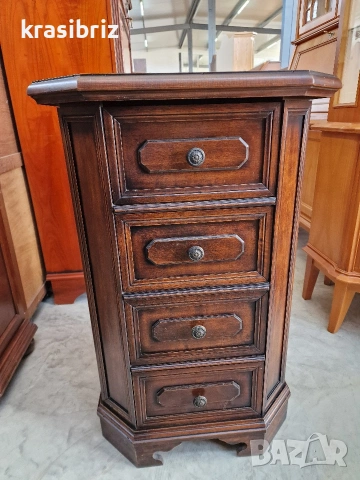 Масивно Шкафче -внос от Германия! , снимка 2 - Шкафове - 53535504