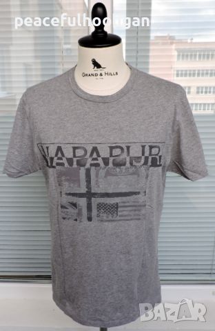 Napapijri Roundneck  T-Shirt - мъжка тениска  размер L 