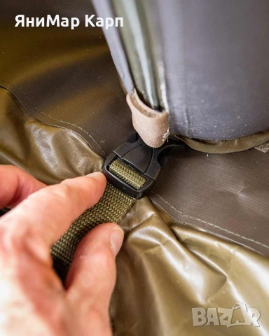 Шатра с надуваема рамка Fox Air Frame Social Shelter 2.5m x 2.5m, снимка 6 - Палатки - 53808242