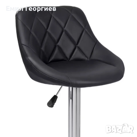 Бар стол с регулируема височина и въртяща функция – комфорт и стил за дома и заведения, снимка 7 - Столове - 53228647
