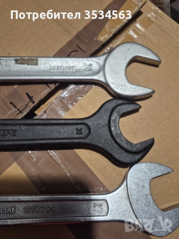 Големи маркови ключове, снимка 3 - Ключове - 53504565