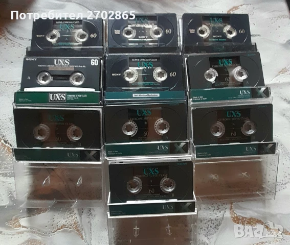 Aудио касети SONY UX-S - Хром , снимка 1