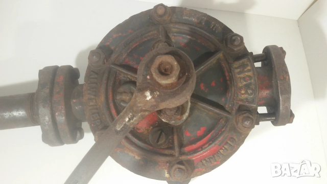 Ръчна помпа Allweiler №3 Made in Germany, снимка 2 - Антикварни и старинни предмети - 51815275