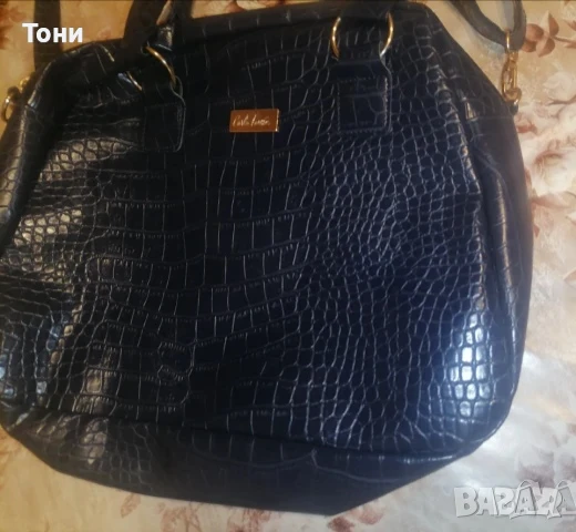 CARLA FAUSTINI Оригинал Нова Кожена Дамска Чанта , снимка 6 - Чанти - 51109912