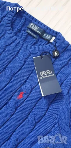 POLO Ralph Lauren Cable Pima Cotton Size XS НОВО! ОРИГИНАЛ! Дамски Пуловер!, снимка 13 - Блузи с дълъг ръкав и пуловери - 48224046