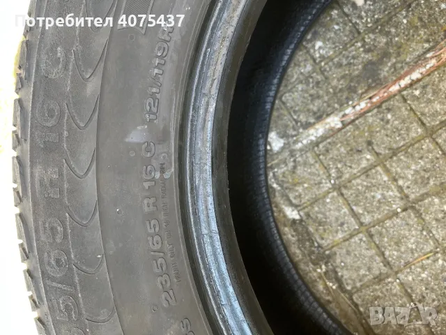 2бр. Летни гуми за Бус 235/65/16 C Continental Vanco 2, снимка 5 - Гуми и джанти - 50394617