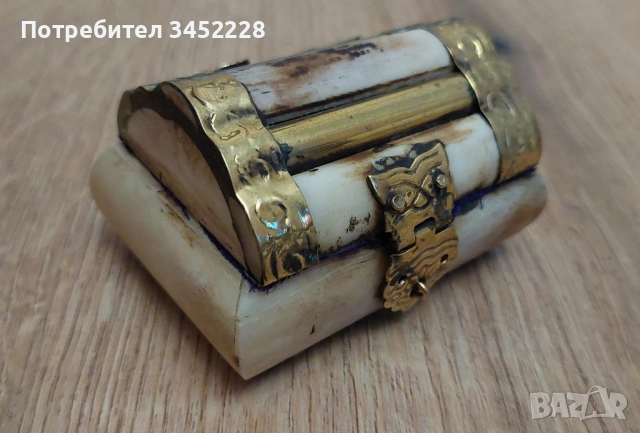 кутийка от кост за ценители , снимка 2 - Декорация за дома - 52406762