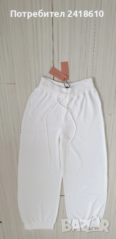 Ermanno Scervino Italy Knit Pant Women Size M НОВО! ОРИГИНАЛ! Дамски Панталон!, снимка 7 - Панталони - 53606021
