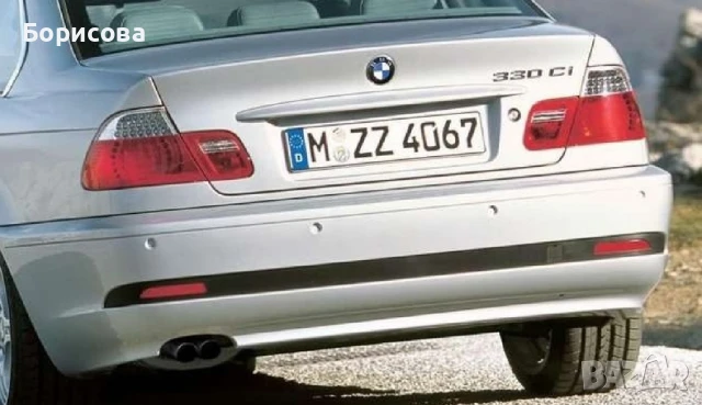 Капачка и рефлектор за задна броня на BMW