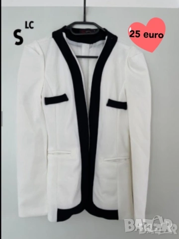 Дълго пухкаво палто Сака Zara H&M Bershka Forever21 (S/M), снимка 2 - Сака - 38112865