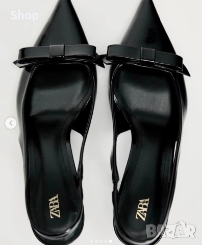 👡 Обувки на ток на Zara , снимка 5 - Дамски обувки на ток - 53773332