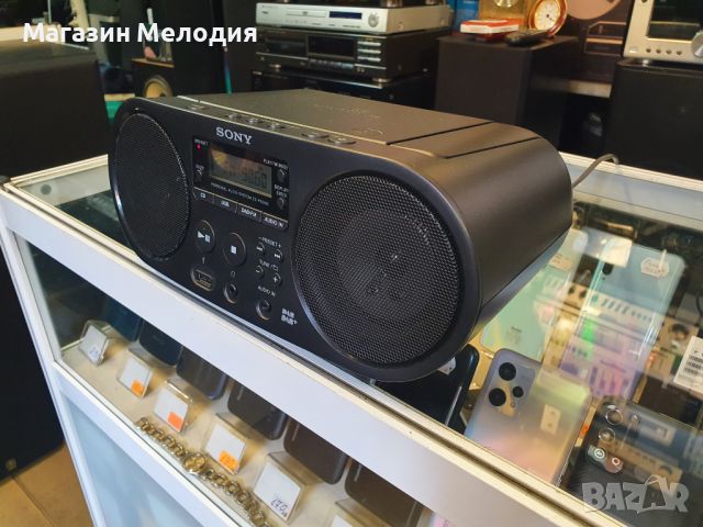 Personal Audio System SONY ZS-PS55B Има радио, диск, usb и aux. В отлично техническо и визуално съст, снимка 11 - Радиокасетофони, транзистори - 46658524