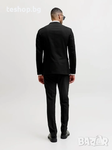 Мъжки костюм JACK & JONES супер слим размер L, снимка 2 - Костюми - 54015353