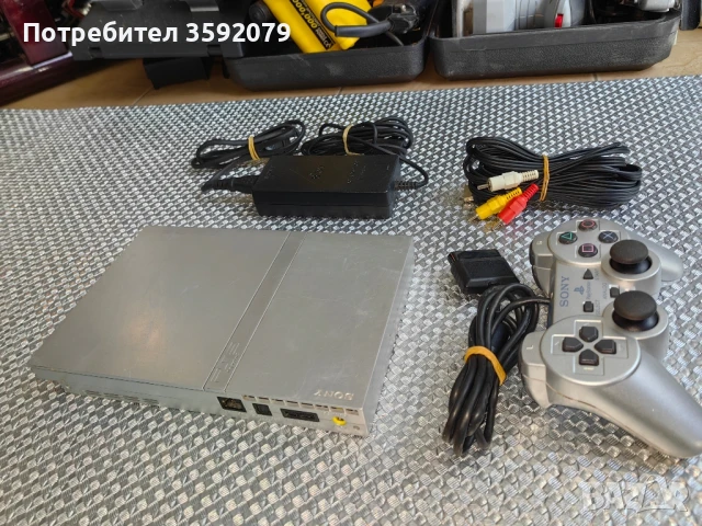 Sony PlayStation 2 slim , снимка 2 - PlayStation конзоли - 50646730