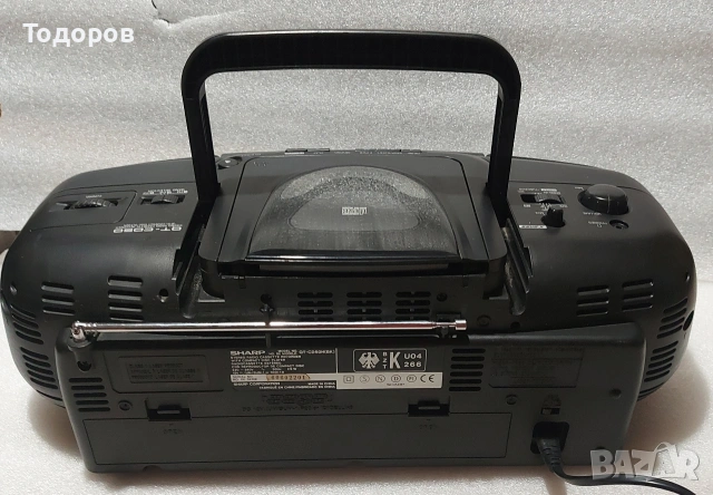 Sharp QT-CD50H стерео радиокасетофон със CD плейър , снимка 2 - Радиокасетофони, транзистори - 54289802