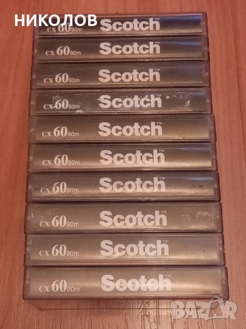 касети Scotch , снимка 3 - Аудио касети - 53357940
