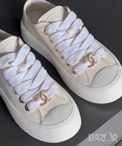 дамски кецове chanel , снимка 4 - Кецове - 51782455