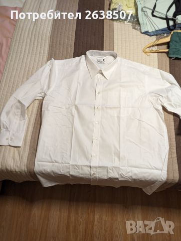 Продавам мъжки бели ризи 3бр., снимка 1 - Ризи - 45701198