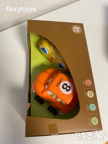 Радиоуправляема анимационна кола в оранжево, снимка 4 - Коли, камиони, мотори, писти - 53047111