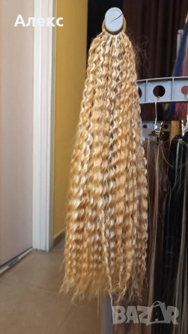 Синтетични опашки термоустойчиви до 180 градуса, снимка 7 - Аксесоари за коса - 53117521