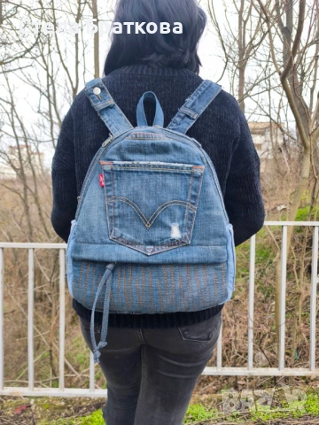 Дънкови възглавници / Чанти / Раници, снимка 8 - Възглавници - 32319095