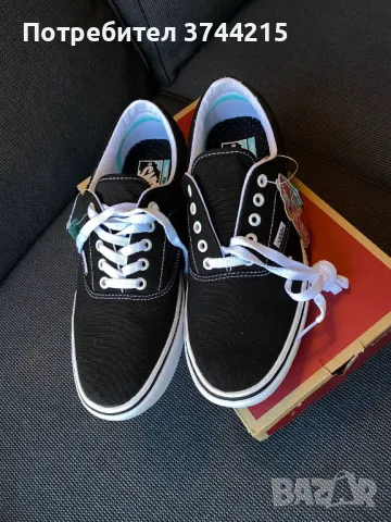 НОВИ Обувки Vans Comfycush Era, 42,5 номер, черни, снимка 5 - Ежедневни обувки - 48132669