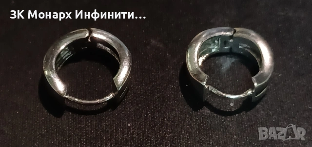 Сребърни обеци , снимка 4 - Обеци - 47466907
