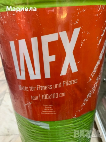 Висококачествена постелка за фитнес и пилатес "WFX" / 190х100х1см., снимка 9 - Други спортове - 53533469