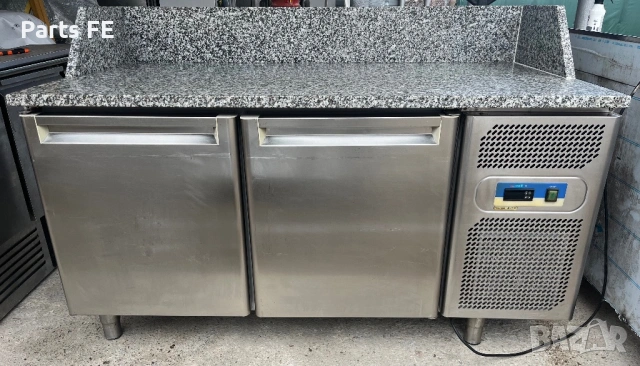 Хладилна маса пицарска професионална с гранит 60/40 кухненско оборудване profesionalna hladilna masa
