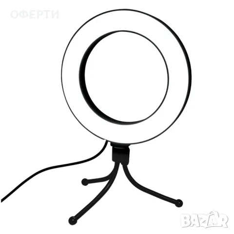 Осветителен пръстен Ring Light LED със статив арт No221337, снимка 1