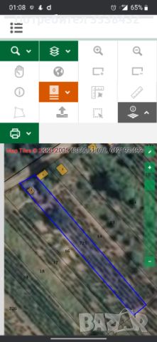 Лозе с постройка, снимка 3 - Парцели - 45492769