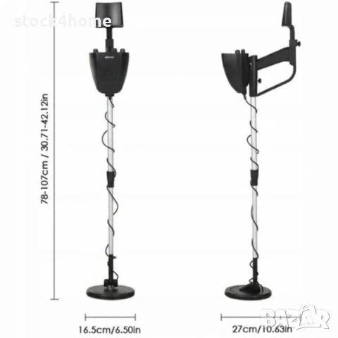 Водоустойчив металотърсач за злато, сребро, монети и съкровища , снимка 9 - Друга електроника - 53588565