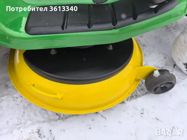 КАТО НОВА!! JOHN DEERE LT 180 KOHLER 23 к. с. ТРАКТОРНА КОСАЧКА ТРАКТОР , снимка 5 - Градинска техника - 49411754