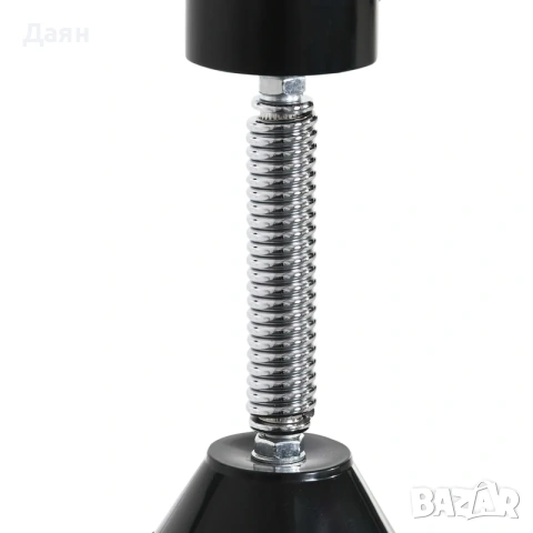 Боксова круша HOMCOM със стенен монтаж, регулируема височина, 79x72x20 см, черна, снимка 7 - Бокс - 53443146