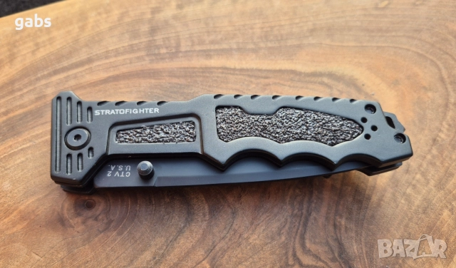 Масивен сгъваем нож DARK OPERATIONS StratoFighter,CTV 2, снимка 4 - Ножове - 52814254