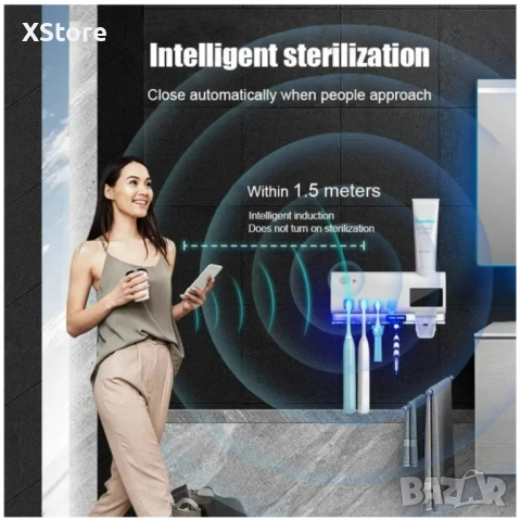 Соларен диспенсър за паста за зъби, снимка 8 - Органайзери - 51957003