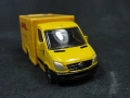 МЕТАЛНА КОЛИЧКА КАМИОН MERCEDES SPRINTER DHL SIKU, снимка 5