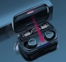 Безжични bluetooth слушалки с LED цифров дисплей, снимка 1